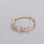 Dainty Marquise Ring, Minimalist Jewelry, CZ ring, stackable