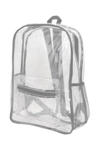 Extra Large Color Outlined Clear Pvc Backpack
