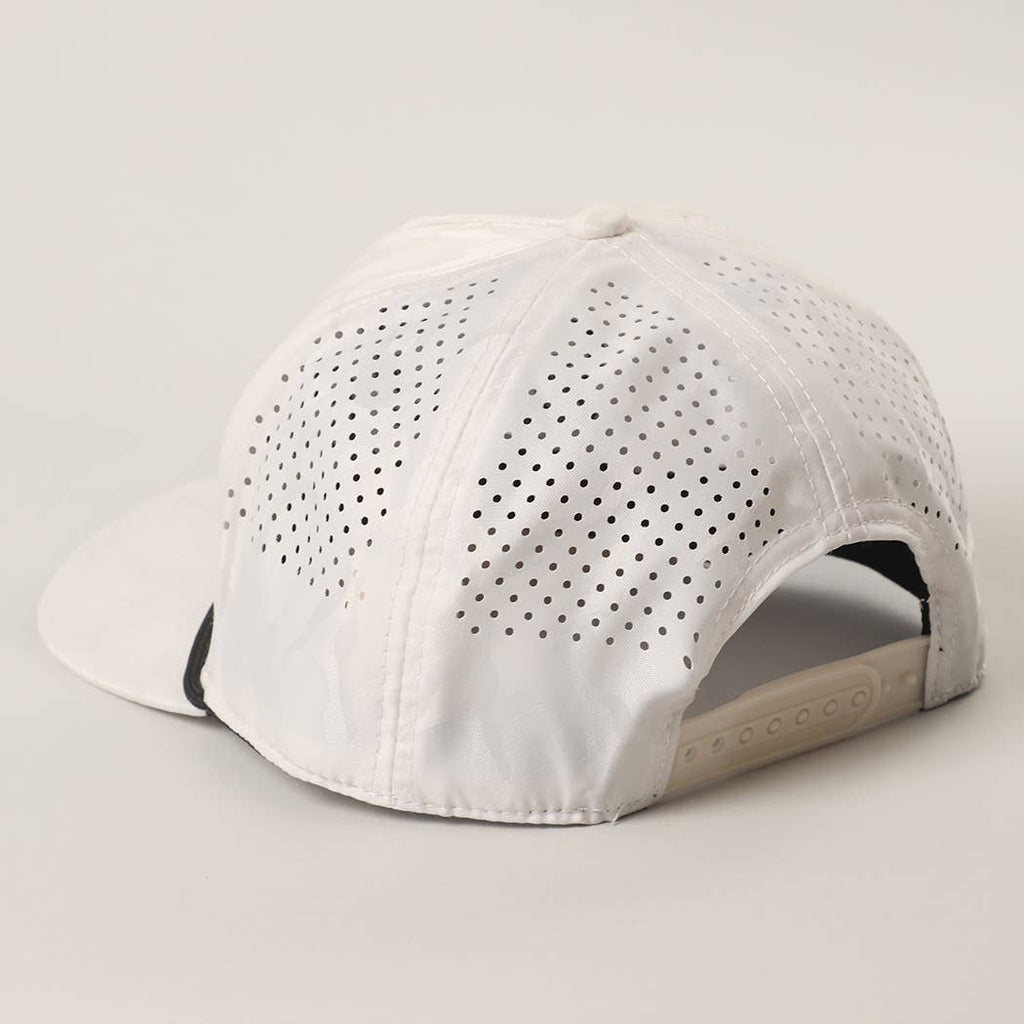 THE DAD CLUB Embroidered White Camo Trucker Hat