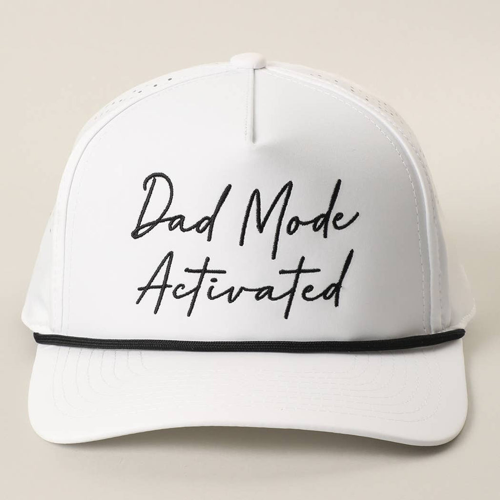 Dad Mode Activated Embroidered Premium Materials Trucker Hat