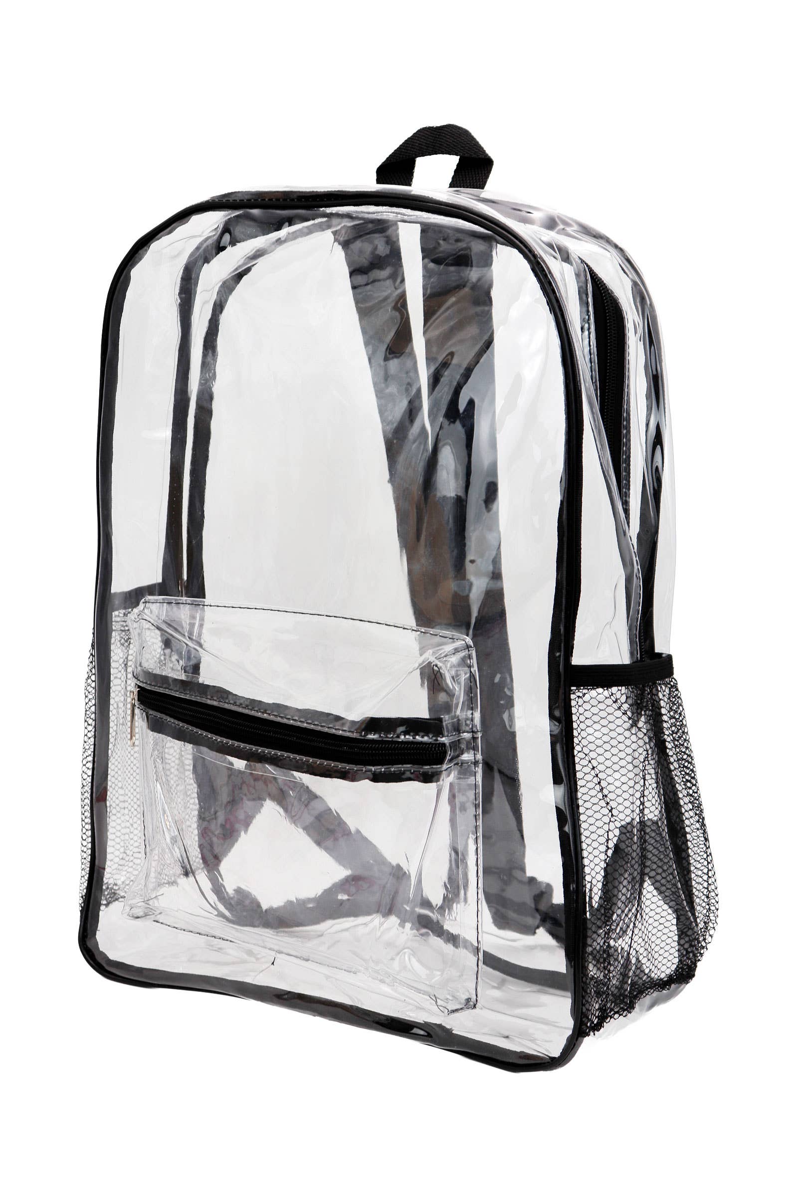 Extra Large Color Outlined Clear Pvc Backpack
