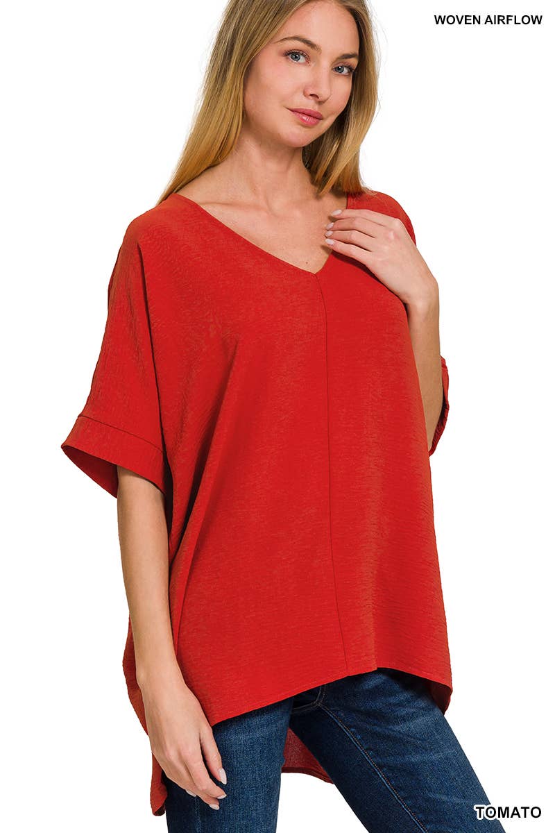 Airflow Dolman Short Sleeve Top