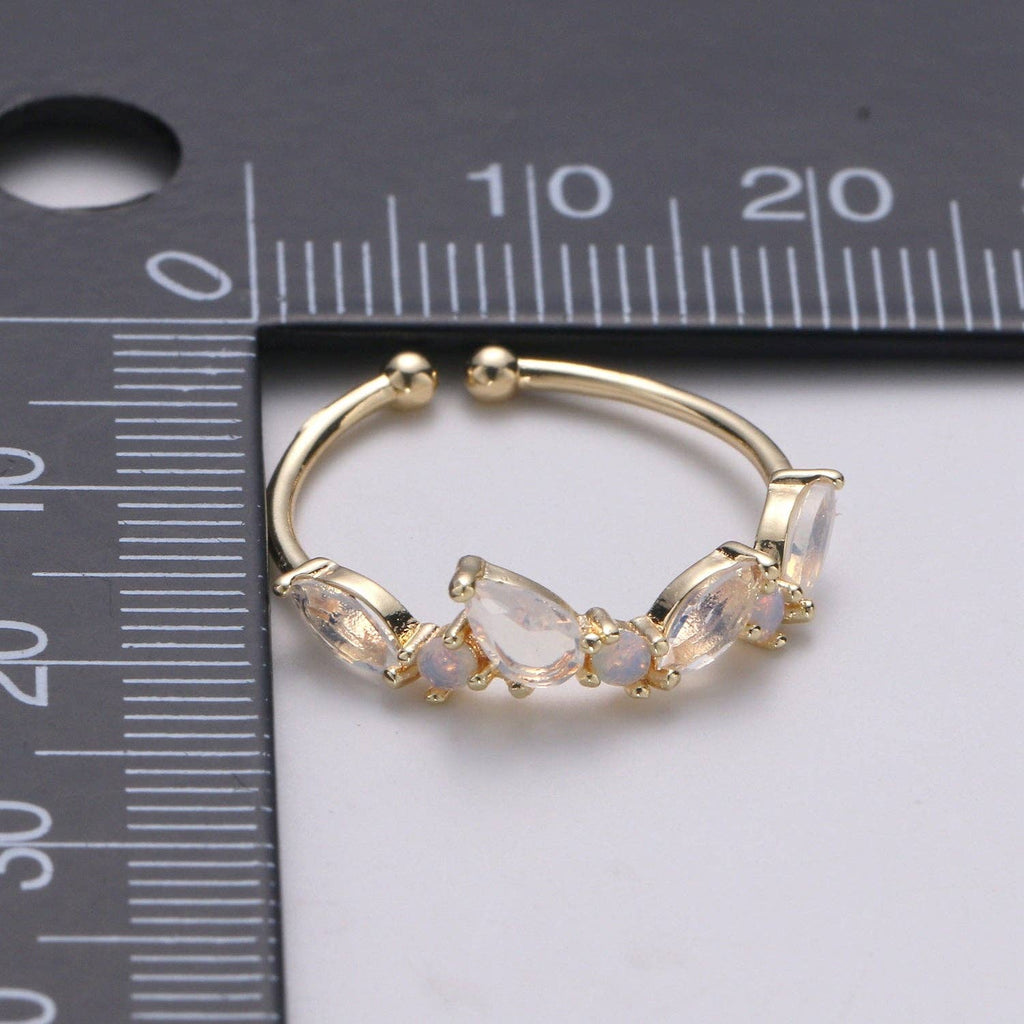 Dainty Marquise Ring, Minimalist Jewelry, CZ ring, stackable