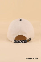 That Sounds Like My Husband’s Problem Two Tone Cotton Hat  Zenana Consgt.