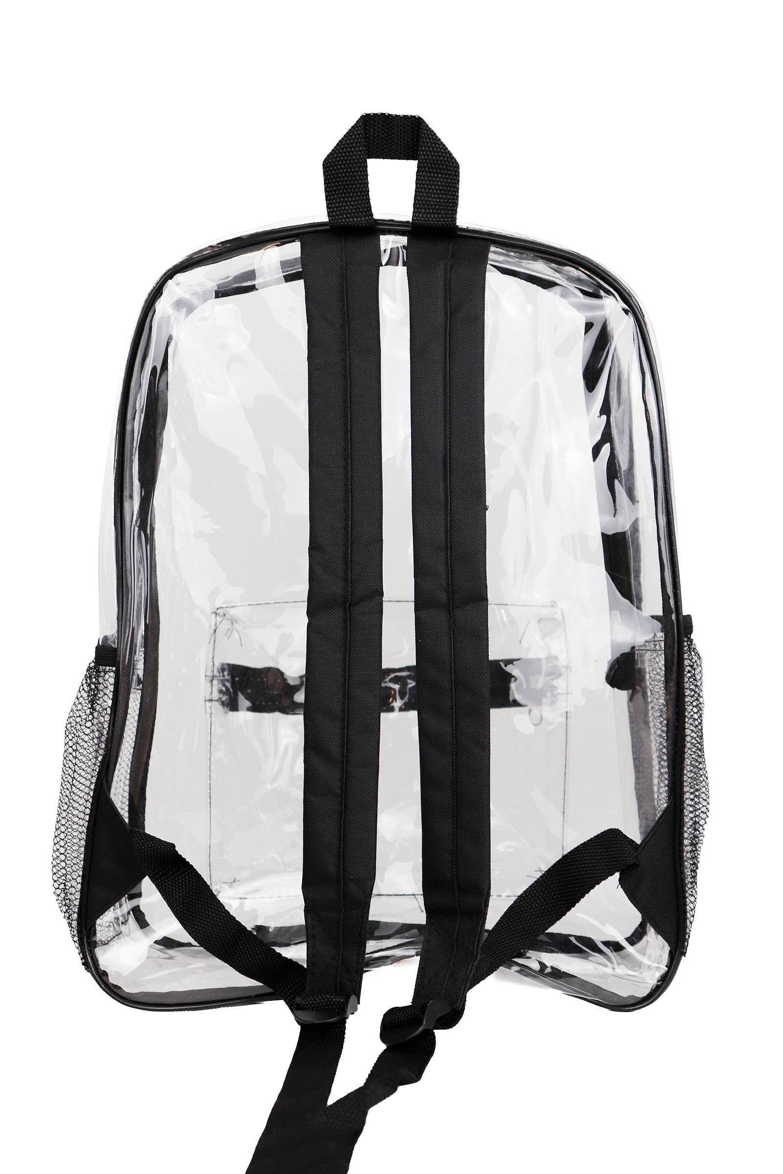 Extra Large Color Outlined Clear Pvc Backpack