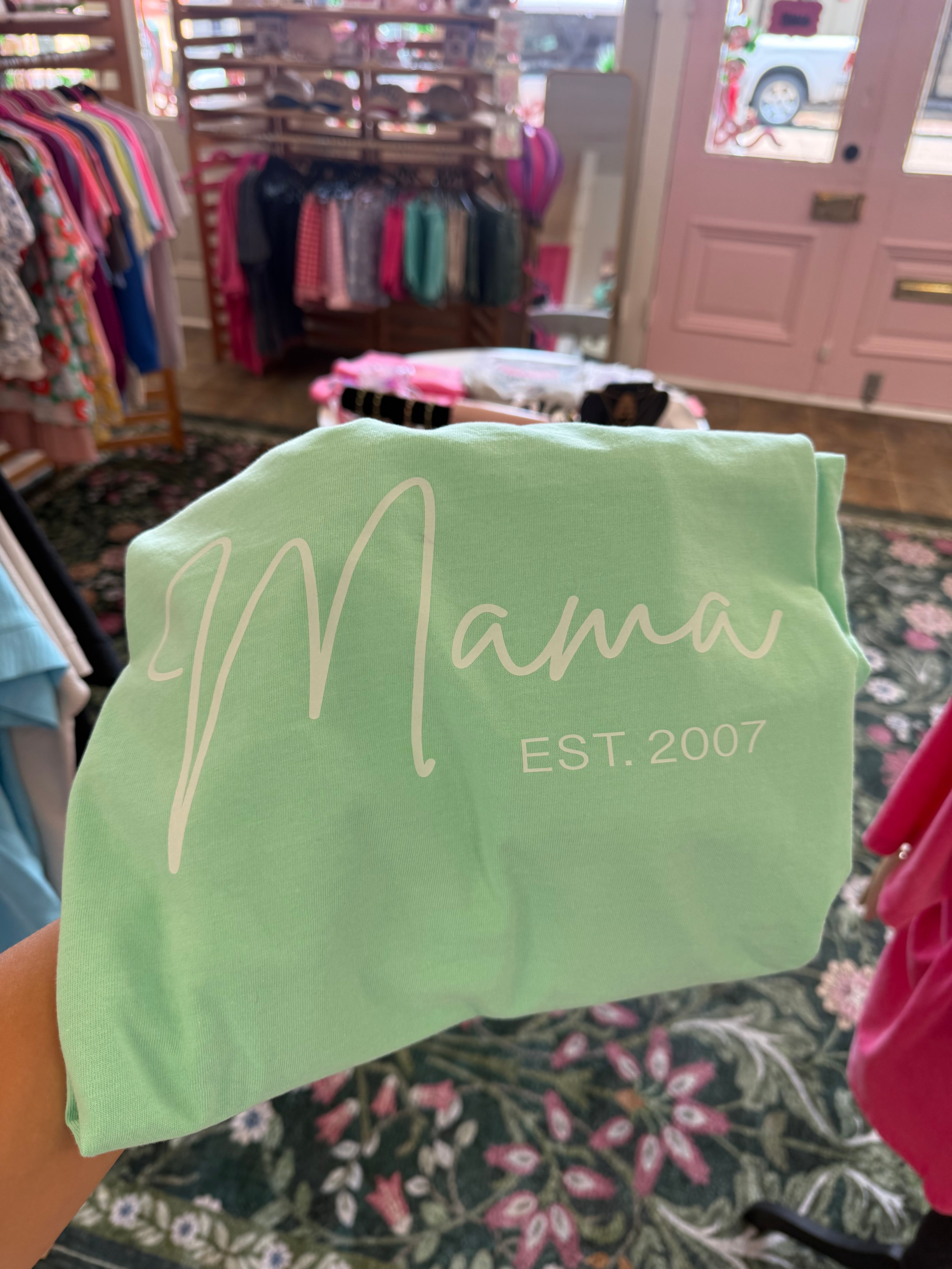 Mama Custom Year