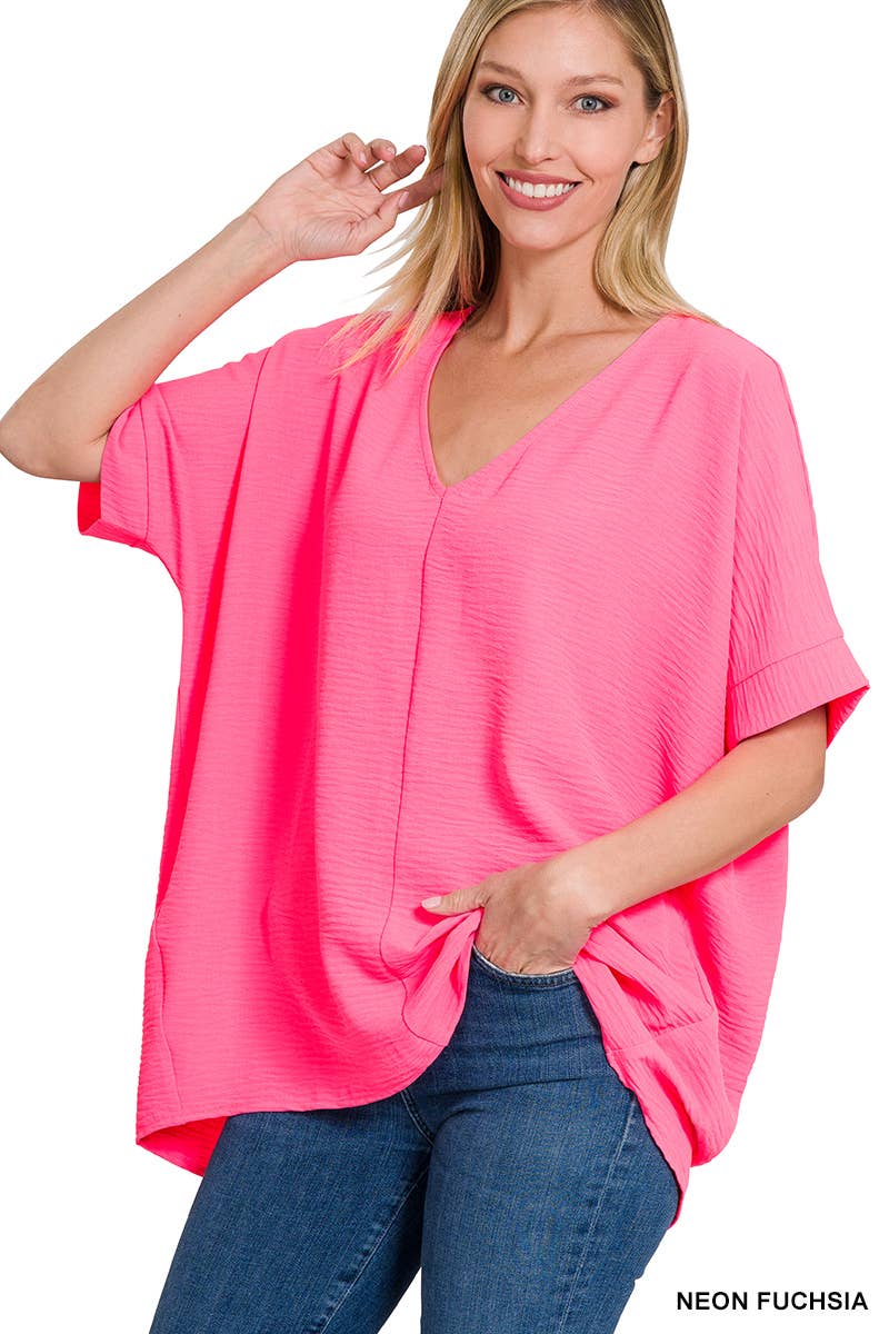Airflow Dolman Short Sleeve Top