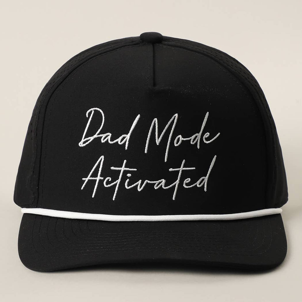 Dad Mode Activated Embroidered Premium Materials Trucker Hat