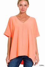 Airflow Dolman Short Sleeve Top