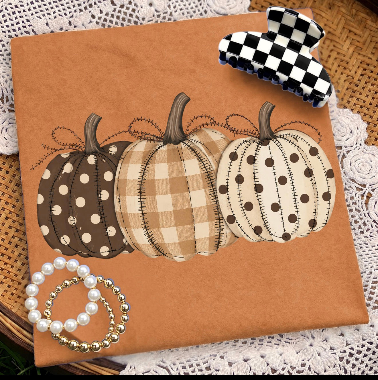 Polka Dot Pumpkin