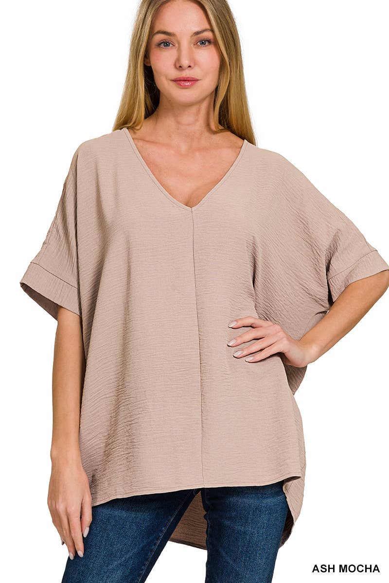 Airflow Dolman Short Sleeve Top