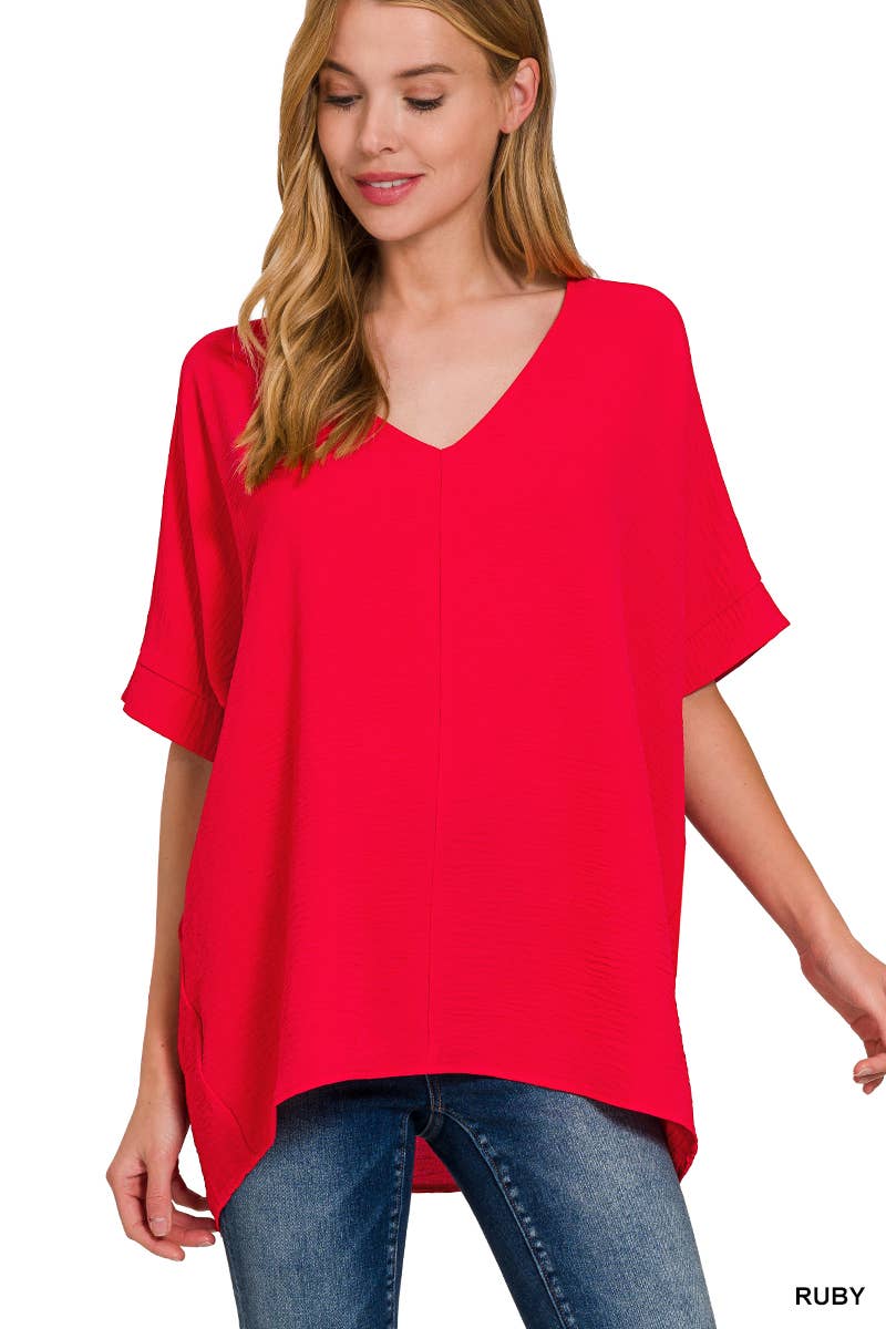 Airflow Dolman Short Sleeve Top