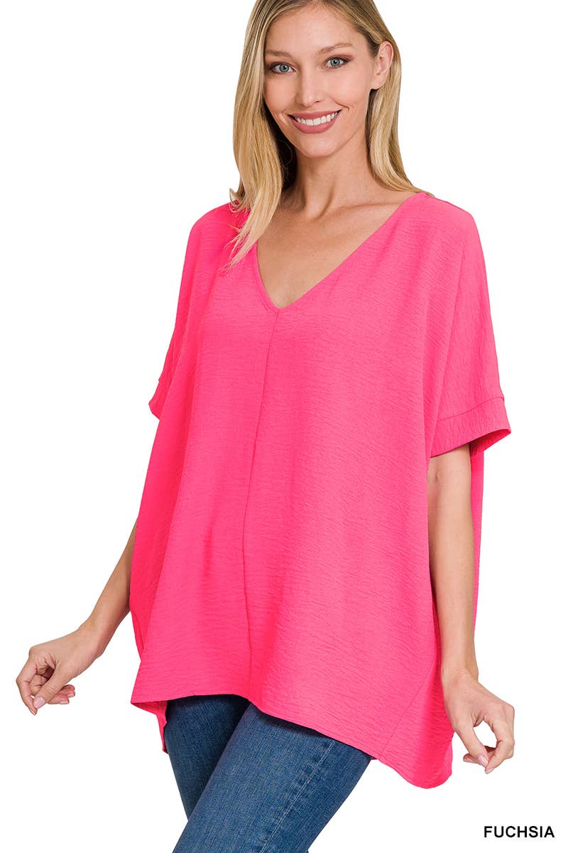 Airflow Dolman Short Sleeve Top