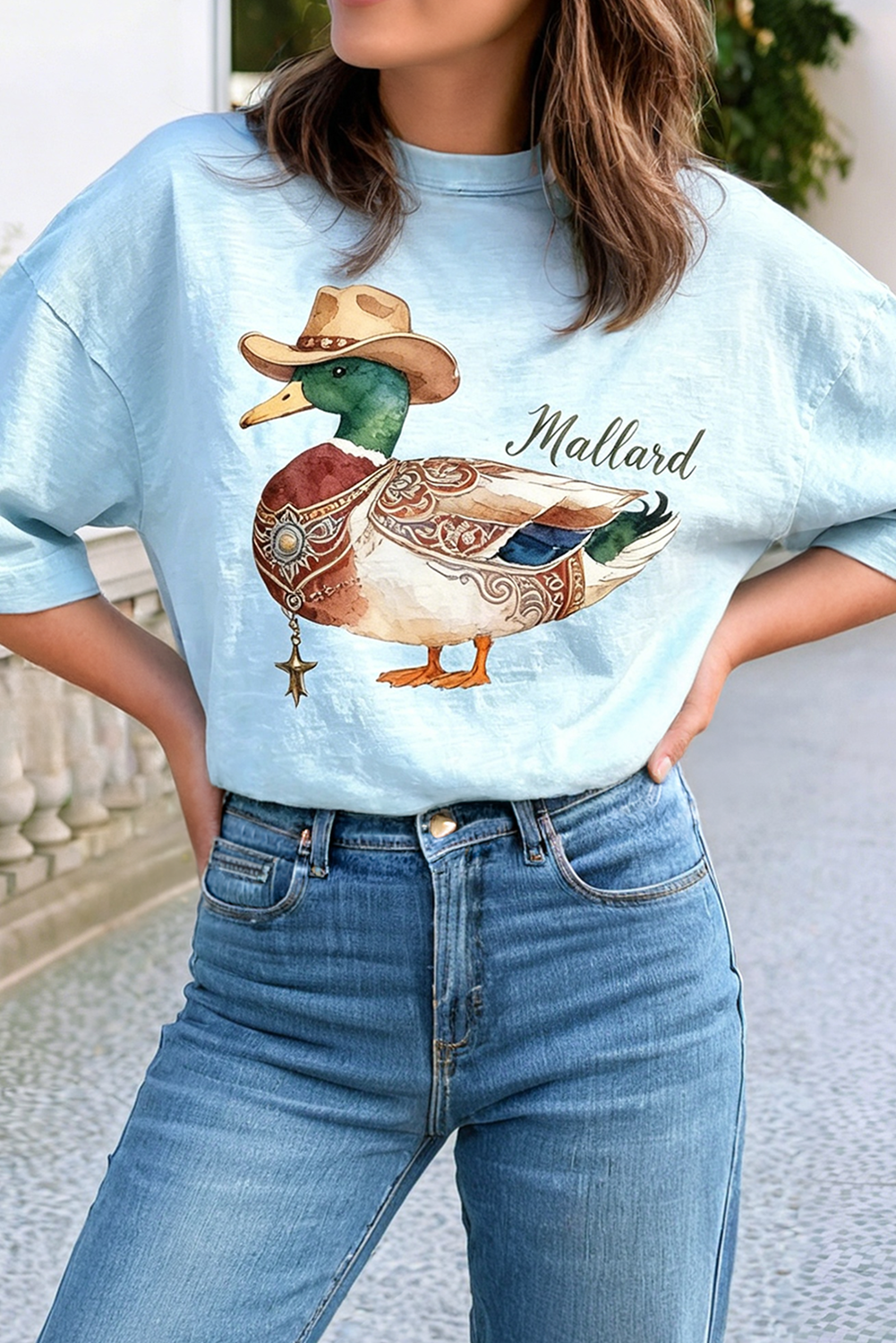 LDC Shift Mallard Oversized Short Sleeve Tee
