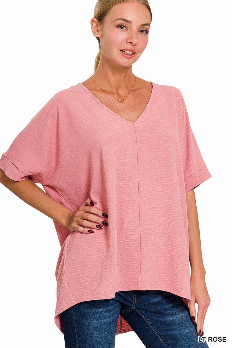 Airflow Dolman Short Sleeve Top