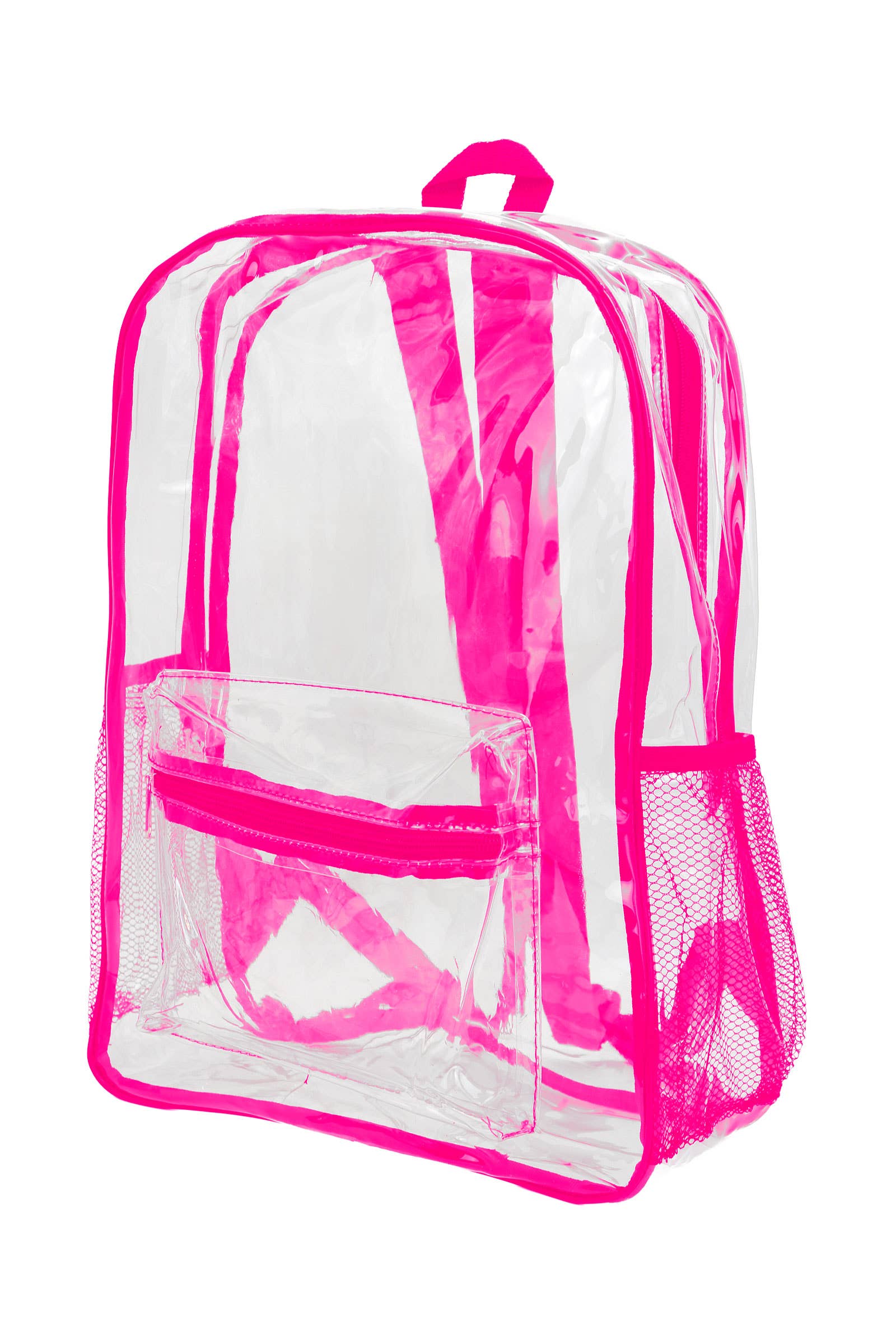 Extra Large Color Outlined Clear Pvc Backpack